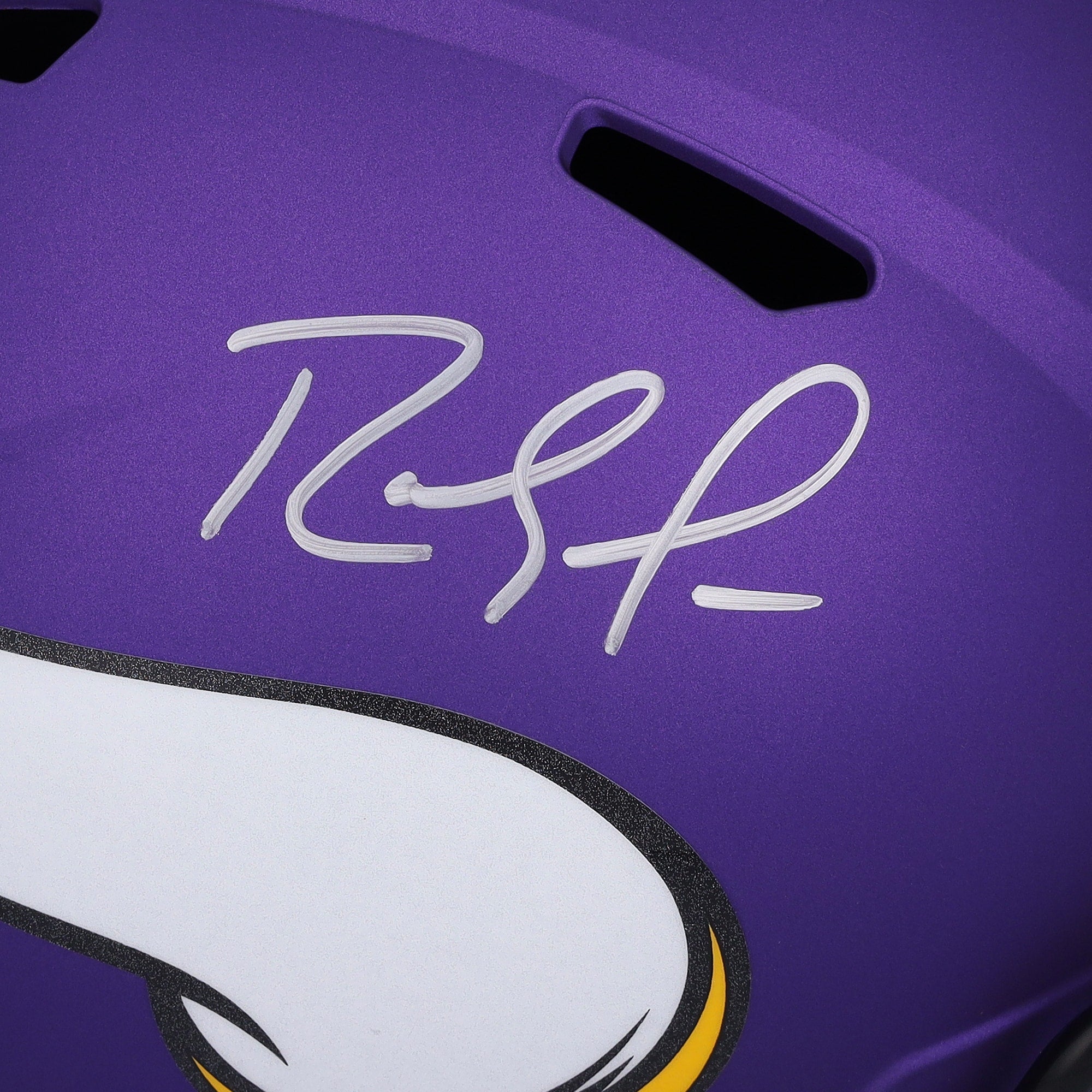 Randy Moss Minnesota Vikings Autographed Fanatics Authentic Speed Replica Helmet