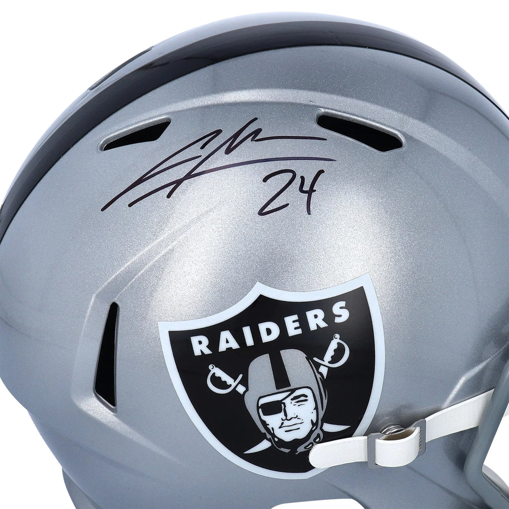 Charles Woodson Signed Oakland Raiders Riddell Speed Replica Helmet | Authenticated