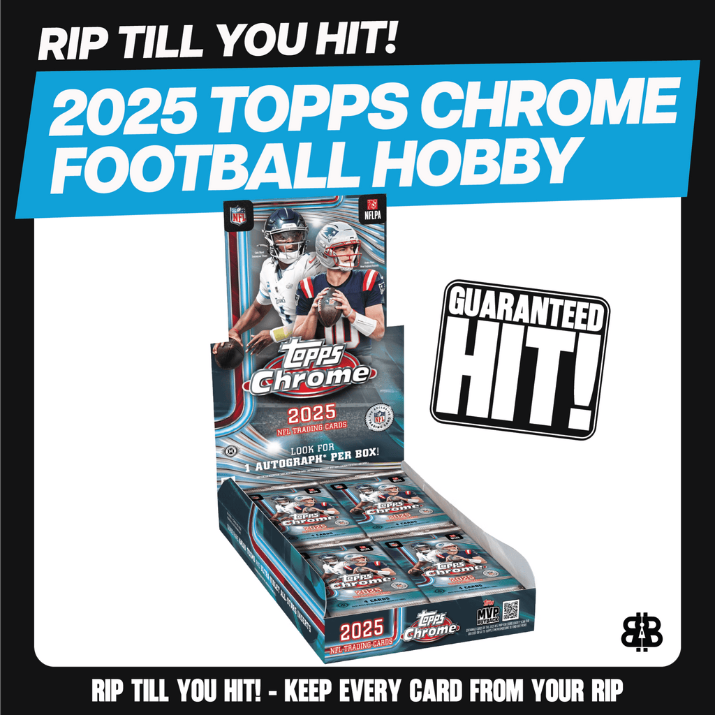 RIP TIL YOU HIT | 2025 Topps Chrome Football Hobby | $359| NFL Chrome LV