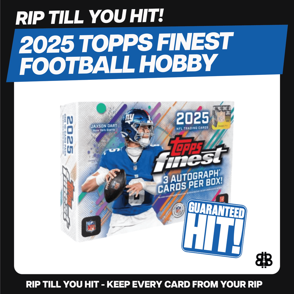 RIP TIL YOU HIT | 2025 Topps Finest Football Hobby | $570| Finest is BACK