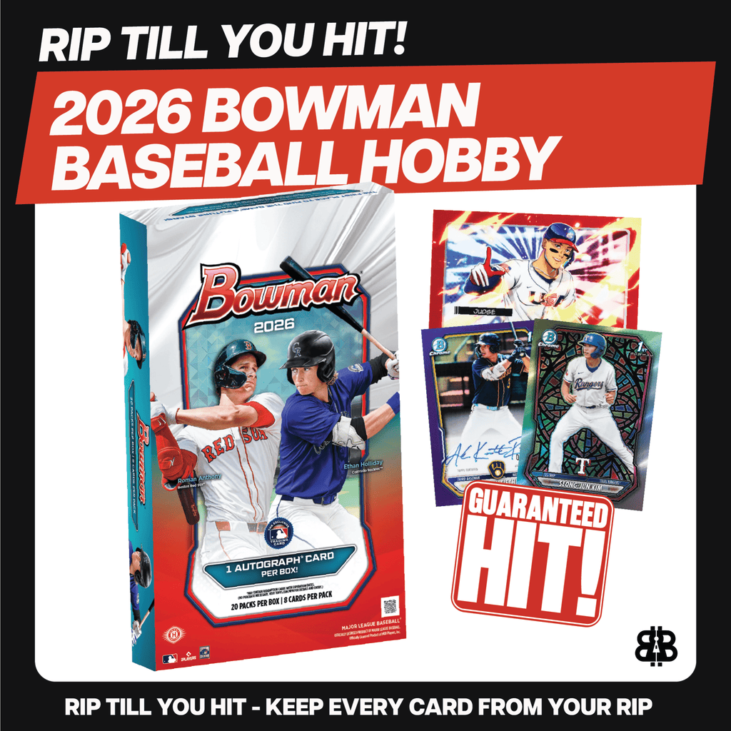 RIP TIL YOU HIT | 2026 Bowman Baseball Hobby | $199.95 | 1st Bowman Chase