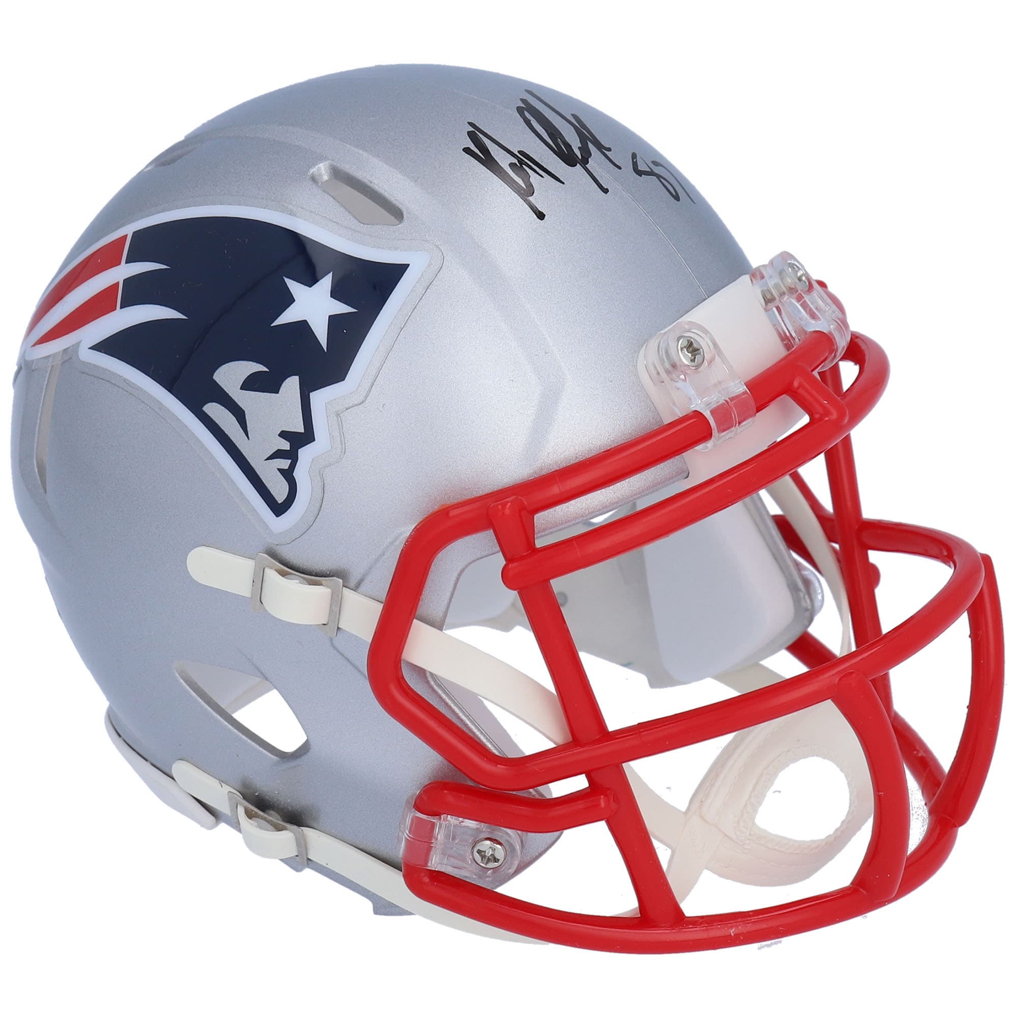 Rob Gronkowski New England Patriots Fanatics Authentic Autographed Riddell Speed Mini Helmet