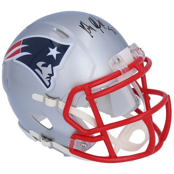 Rob Gronkowski New England Patriots Fanatics Authentic Autographed Riddell Speed Mini Helmet