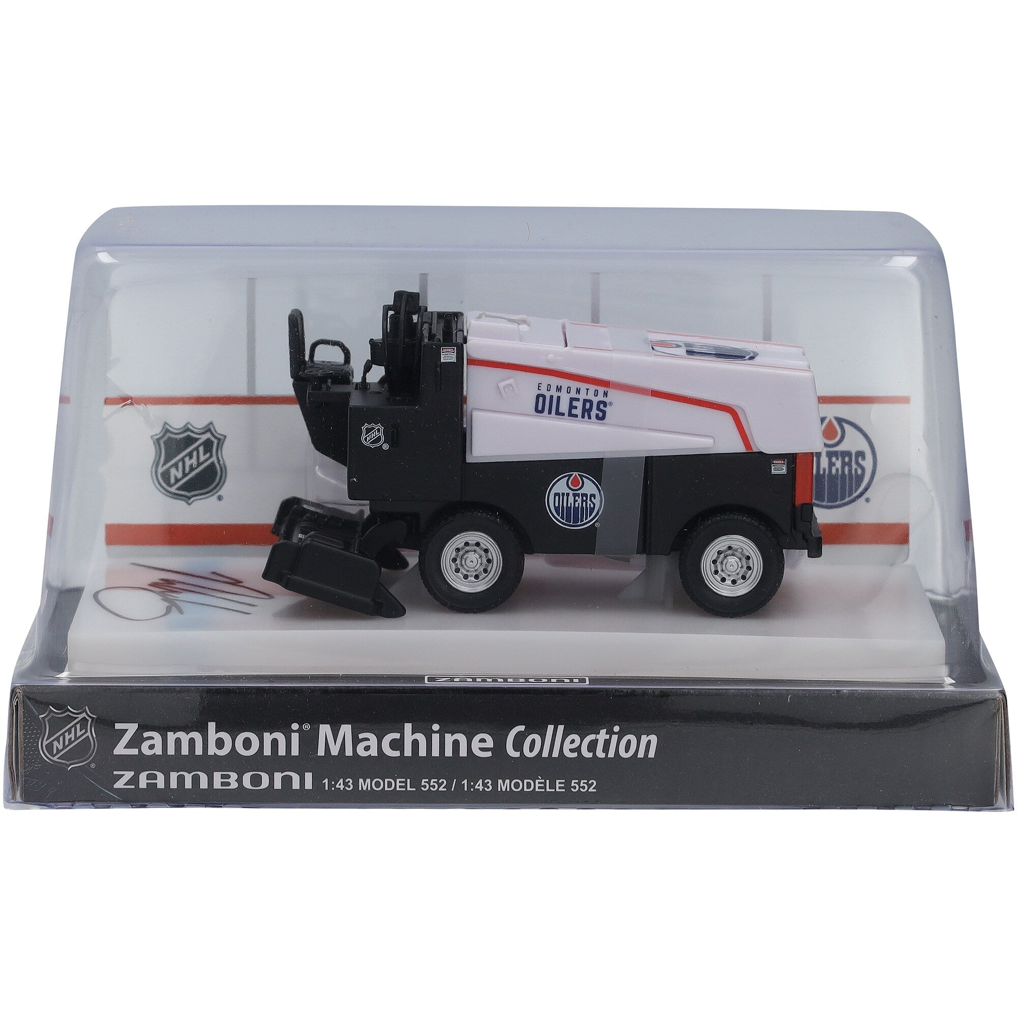 Ryan Whitney Edmonton Oilers Autographed Fanatics Authentic 1:43 Scale Die-Cast Zamboni