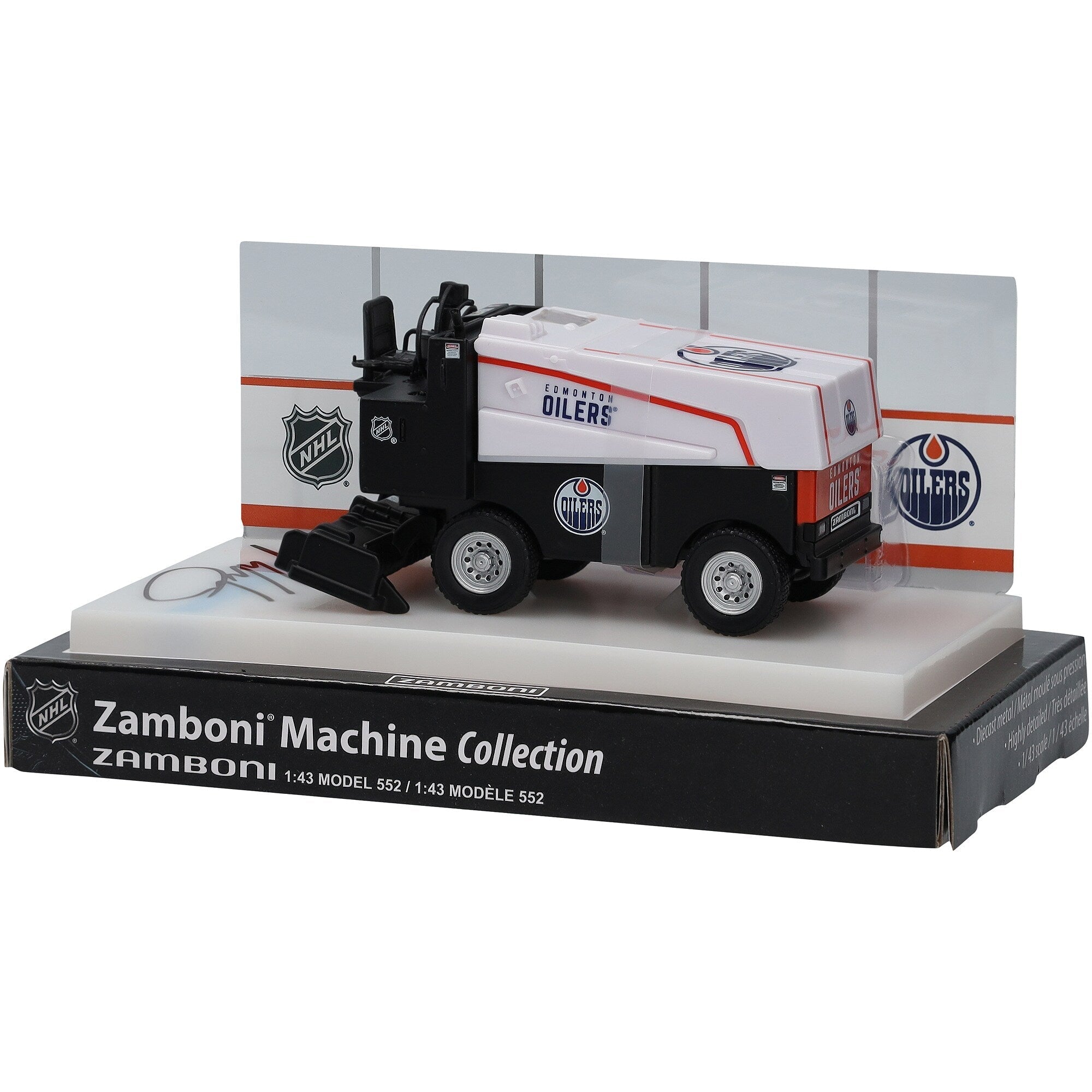 Ryan Whitney Edmonton Oilers Autographed Fanatics Authentic 1:43 Scale Die-Cast Zamboni