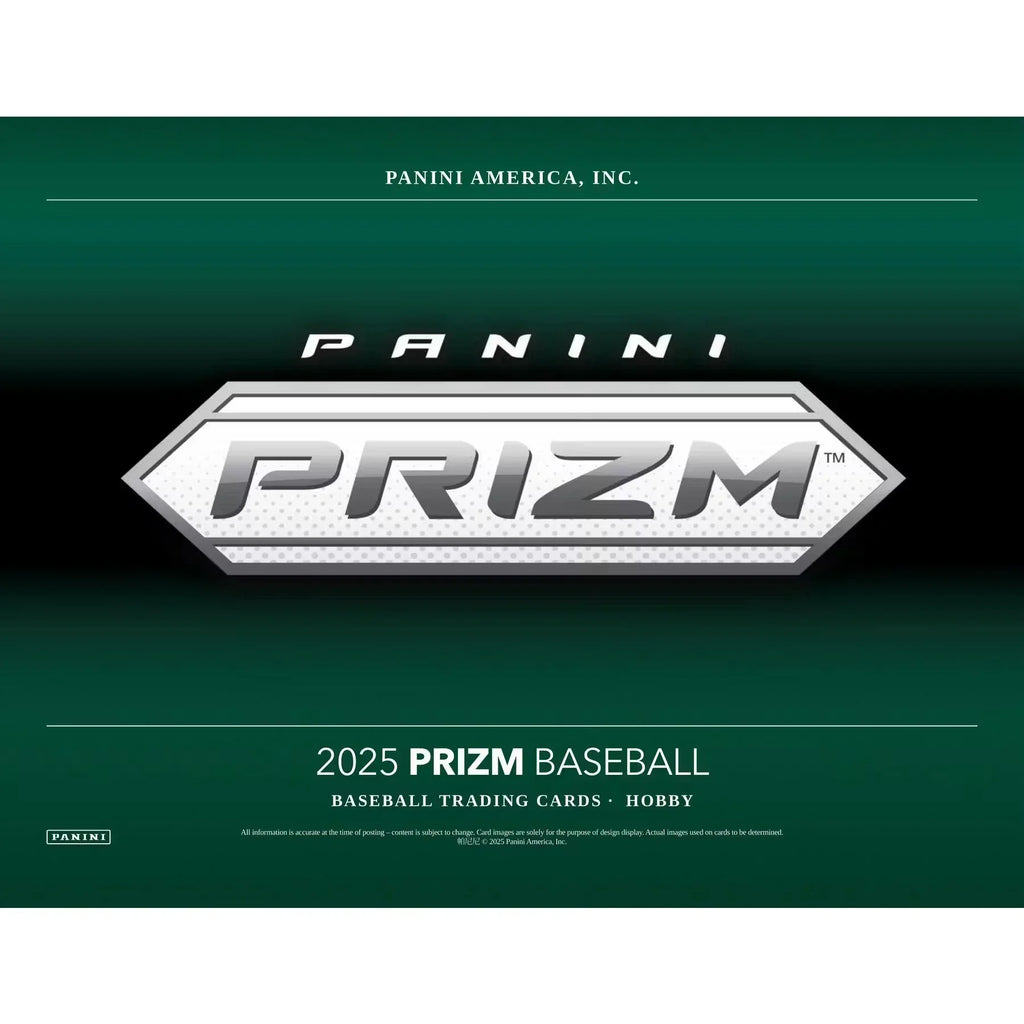 2025 Panini Prizm Baseball Hobby Box (Ships Sealed Only) - D