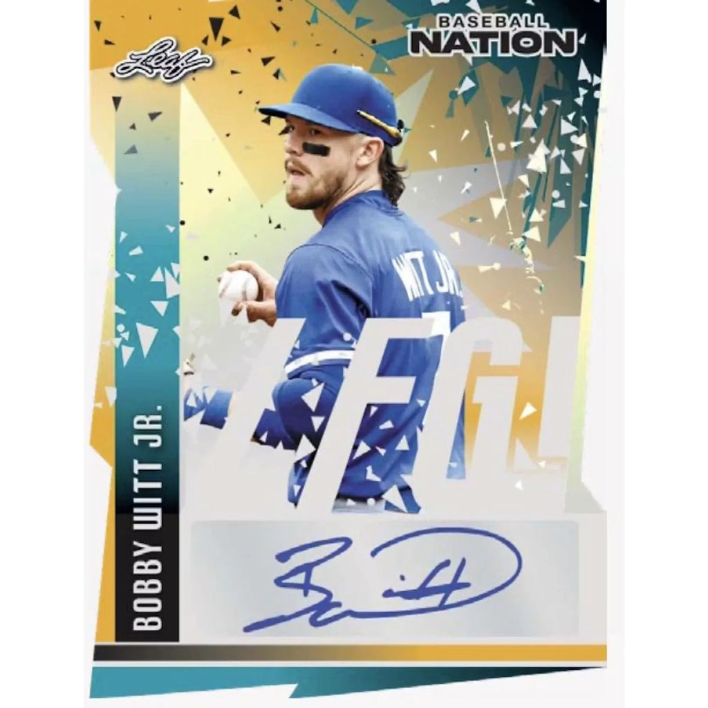 2025 Leaf Baseball Nation Hobby Box | 6 Autographs Per Box (Ships Sealed Only)