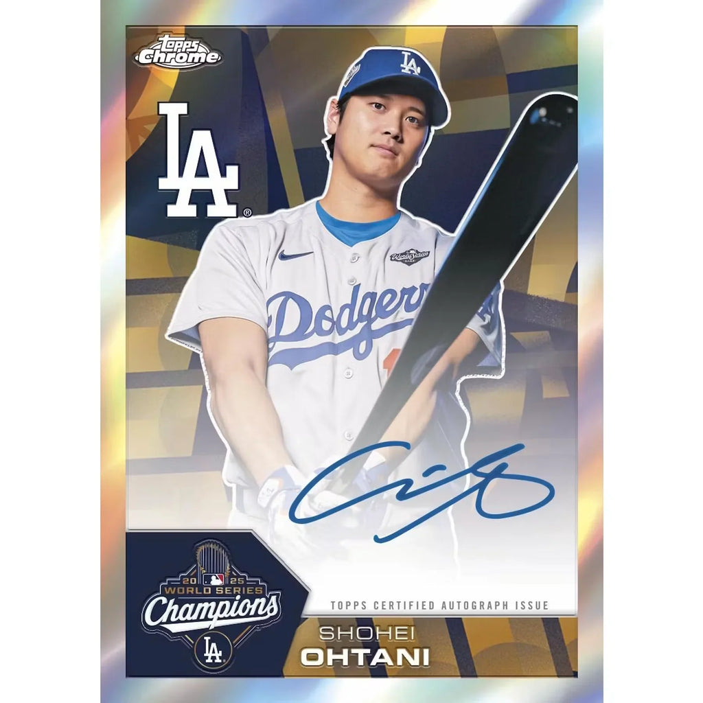 2026 Topps Chrome Baseball Hobby Jumbo Box | Presell (Ships Sealed Only)