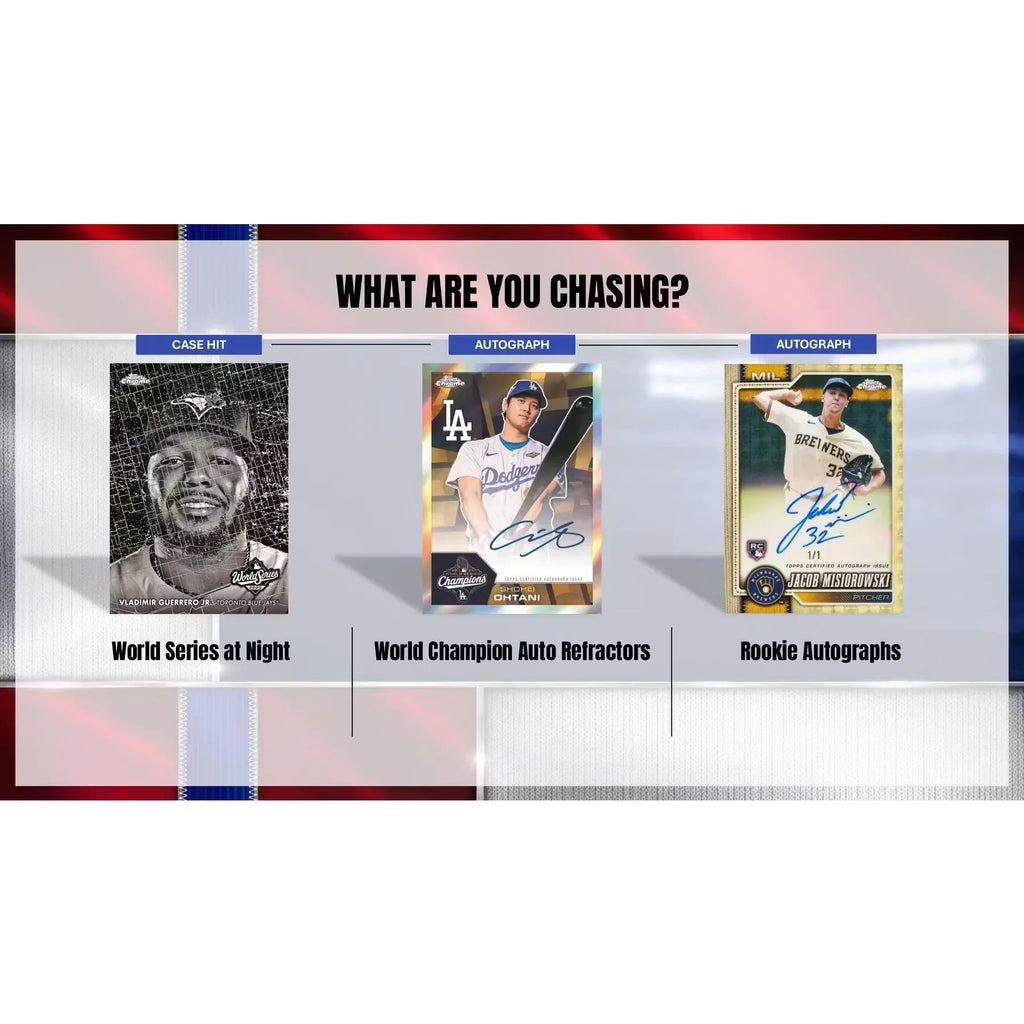 2026 Topps Chrome Baseball Hobby Jumbo Box | Presell (Ships Sealed Only)