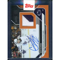 Gavin McKenna Signed 2025 Bowman University Now Card | Orange Patch Auto/25