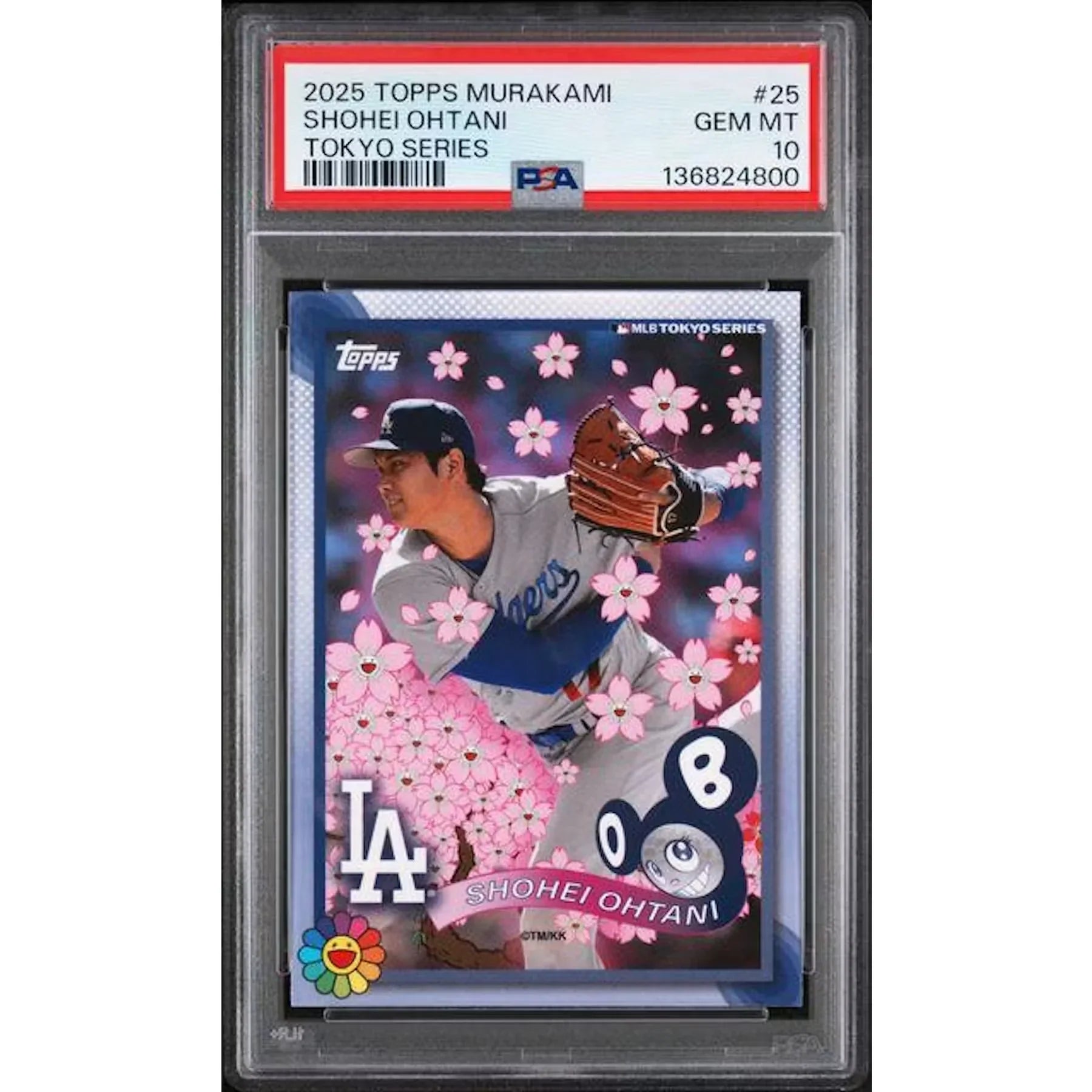 Shohei Ohtani 2025 Topps Tokyo Series Card #25 | PSA 10