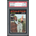 Vida Blue 1971 Topps #544 Baseball Card | PSA 8