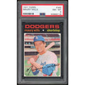 Maury Wills 1971 Topps #385 Baseball Card | PSA 8
