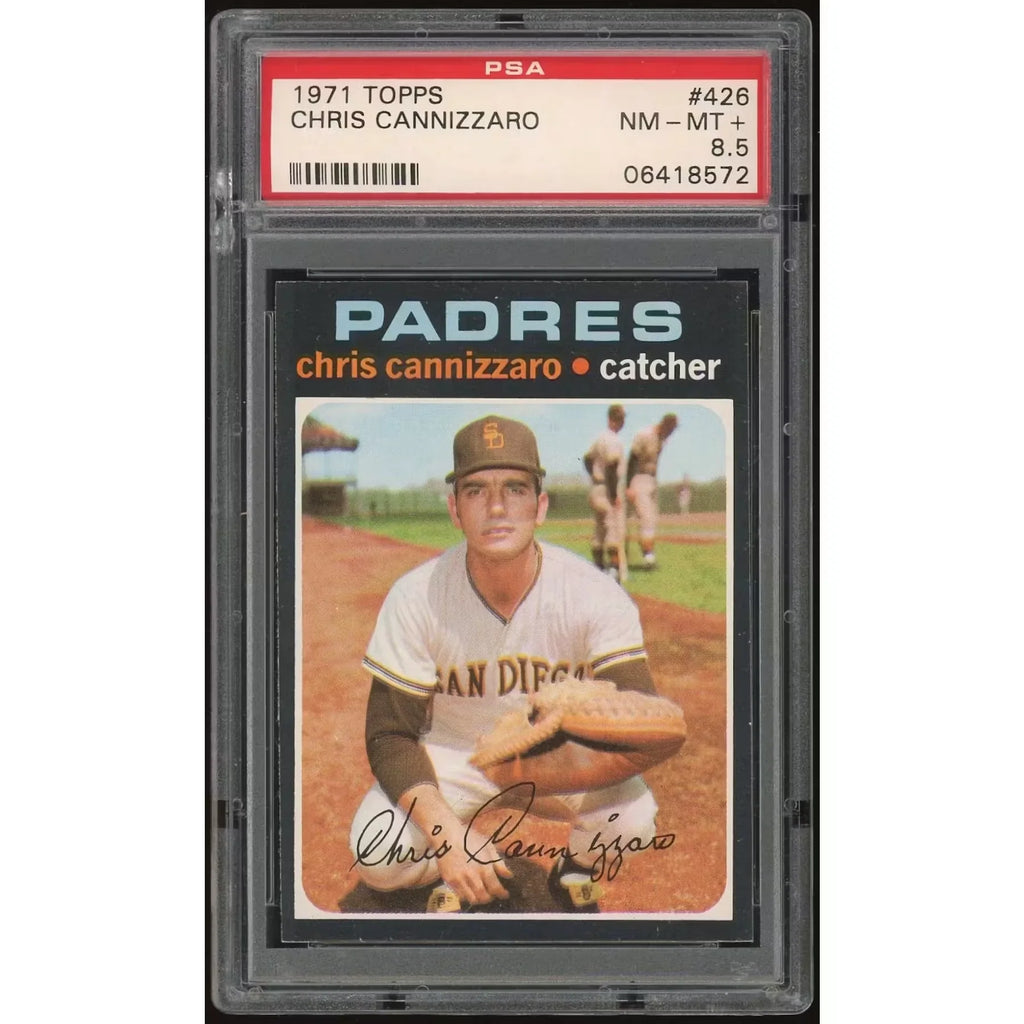 Chris Cannizzaro 1971 Topps #426 Baseball Card | PSA 8.5