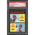 1971 Topps #188 Bob Valentine/Mike Strahler Rookie Card | PSA 8