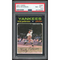 Fritz Peterson 1971 Topps #460 Baseball Card | PSA 8.5