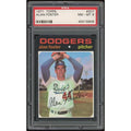 1971 Topps #207 Alan Foster Baseball Card | PSA 8