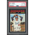 Bill Singer 1971 Topps #145 Baseball Card | PSA 8
