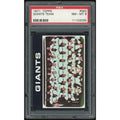 1971 Topps #563 Giants Team Card | PSA 8 2055