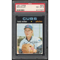 Bob Miller 1971 Topps #542 Baseball Card | PSA 8