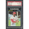 Leron Lee 1971 Topps #521 Baseball Card | PSA 8.5
