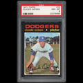 Claude Osteen 1971 Topps #10 Baseball Card | PSA 8