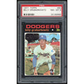 Billy Grabarkewitz 1971 Topps #85 Baseball Card | PSA 8