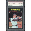 Dick McAuliffe 1971 Topps #3 Baseball Card | PSA 8