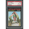 Chuck Dobson 1971 Topps #238 Baseball Card | PSA 8