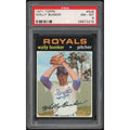Wally Bunker 1971 Topps Card #528 | PSA 8