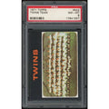 1971 Topps #522 Twins Team Card | PSA 8