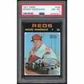 Woody Woodward 1971 Topps #496 Baseball Card | PSA 8
