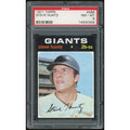 Steve Huntz 1971 Topps #486 Baseball Card | PSA 8