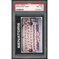 1971 Topps #462 Senators Team Card | PSA 8