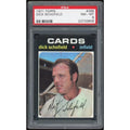 Dick Schofield 1971 Topps #396 Baseball Card | PSA 8