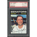 Don Wert 1971 Topps #307 Baseball Card | PSA 8