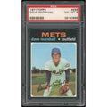 Dave Marshall 1971 Topps #259 Baseball Card | PSA 8