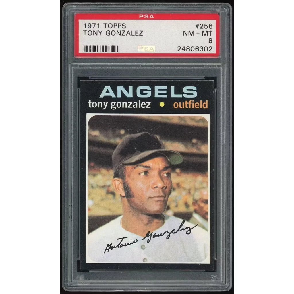 Tony Gonzalez 1971 Topps #256 Baseball Card | PSA 8