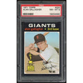 1971 Topps #224 Alan Gallagher Rookie Card | PSA 8