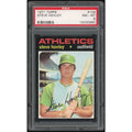Steve Hovley 1971 Topps #109 Baseball Card | PSA 8