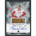 Gordie Howe Signed 2024-25 Upper Deck Black Diamond Card | Diamond Legends Patch Auto/5