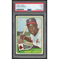 1965 Topps #170 Hank Aaron Baseball Card | PSA 5