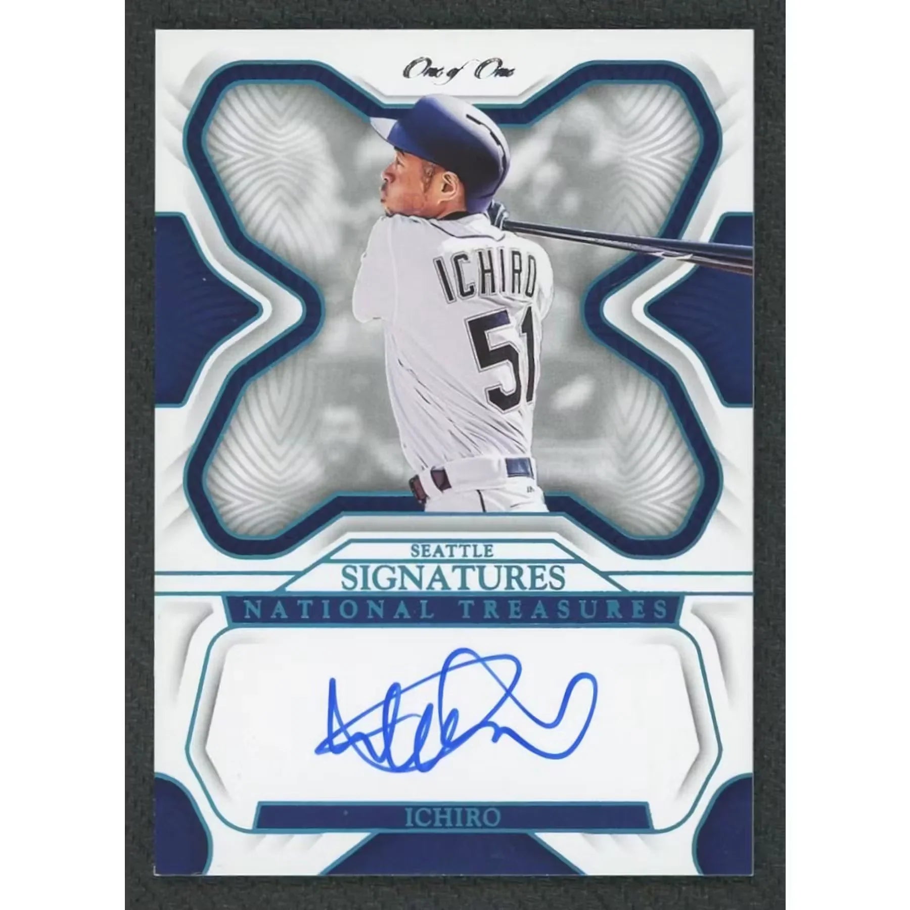 Ichiro Suzuki Signed 2023 National Treasures Card | Platinum 1/1