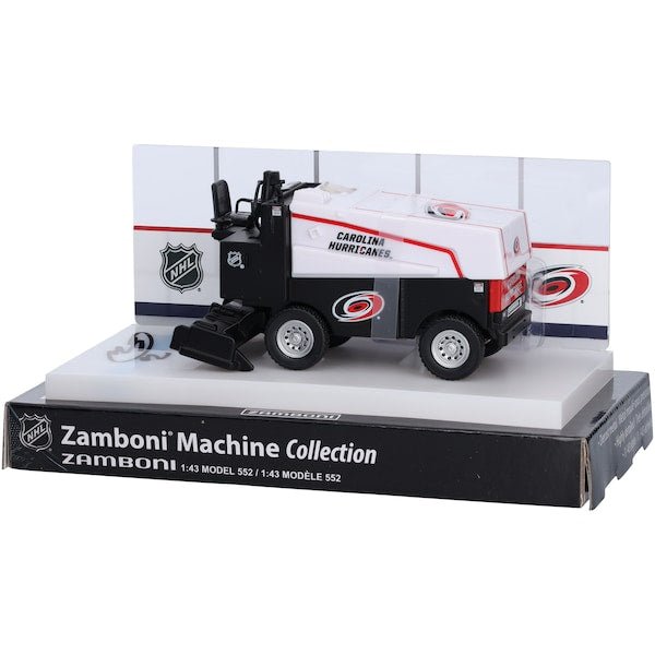Sebastian Aho Carolina Hurricanes Autographed Fanatics Authentic 1:43 Scale Die-Cast Zamboni