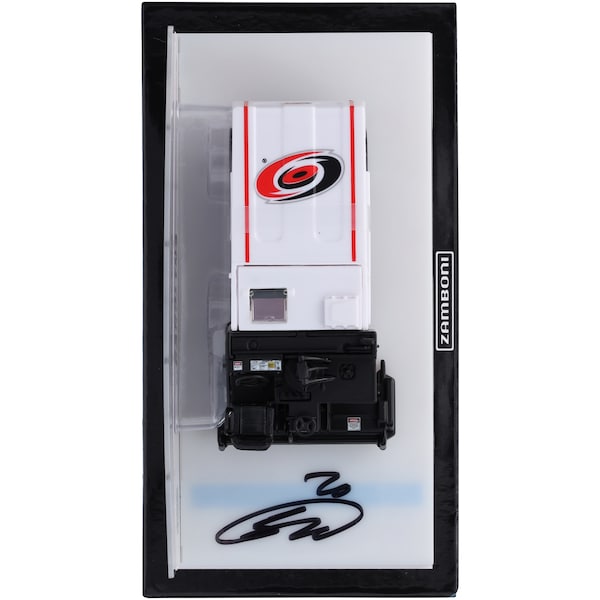 Sebastian Aho Carolina Hurricanes Autographed Fanatics Authentic 1:43 Scale Die-Cast Zamboni