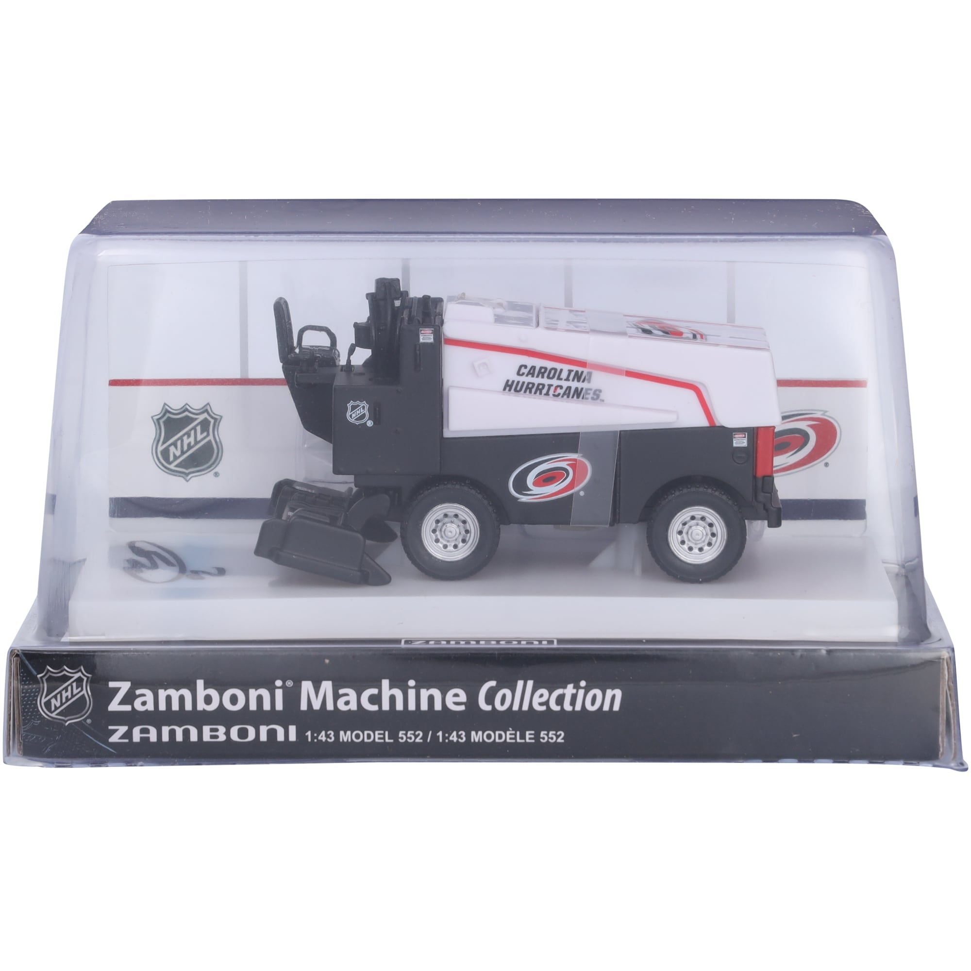 Sebastian Aho Carolina Hurricanes Autographed Fanatics Authentic 1:43 Scale Die-Cast Zamboni