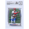 Alec Bohm Signed 2021 Bowman Chrome #94 Rookie Card | Grade 10