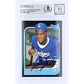 Adrian Beltre Signed 1997 Bowman #194 Rookie Card | Beckett Authenticated 10