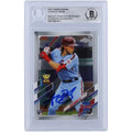 Alec Bohm Philadelphia Phillies Signed 2021 Topps Chrome #119 Beckett Fanatics Witnessed Authenticated Rookie Card - F2