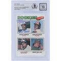 Andre Dawson Montreal Expos Autographed 1977 Topps Series 2 #473 Beckett 10 Fanatics Witnessed Authenticated 10 Rookie Card with "HOF 2010" Inscription - F1